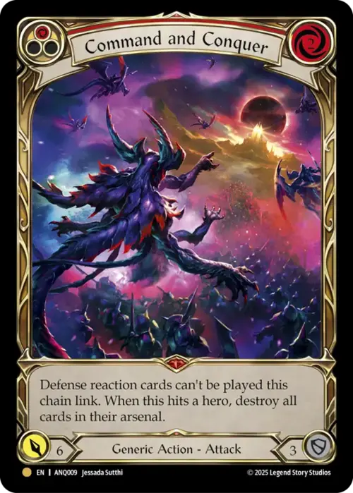 Command and Conquer Card Front