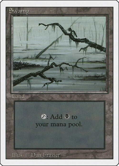 Swamp Card Front
