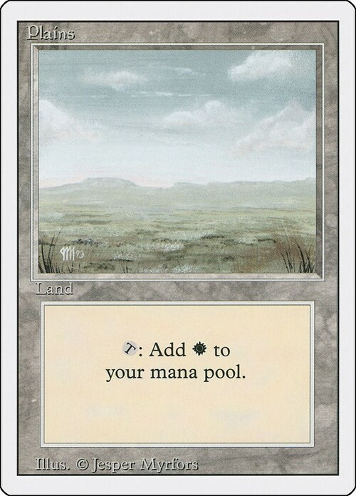 Plains Card Front