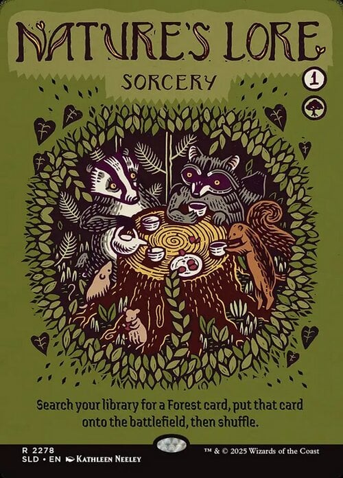 Sapere della Natura Card Front