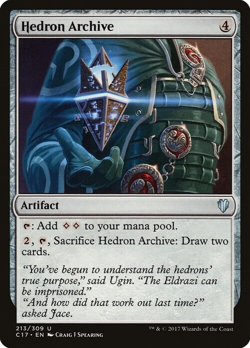 Hedron Archive Card Front