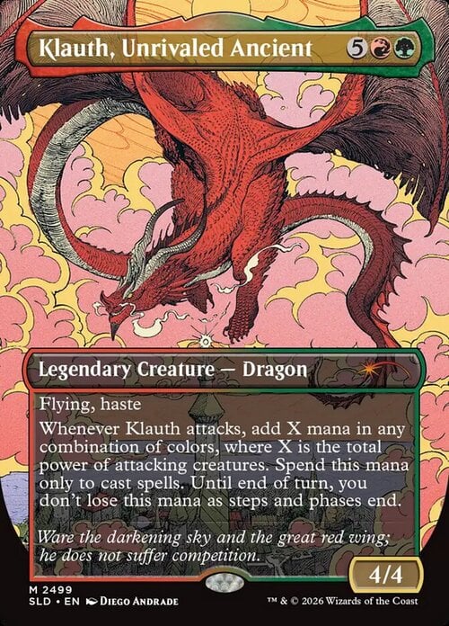 Klauth, Unrivaled Ancient Card Front