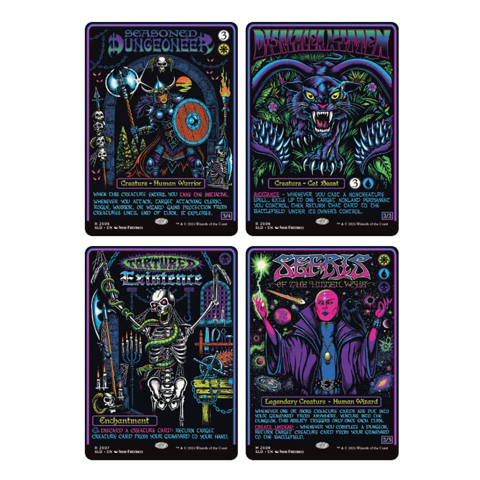 Secret Lair Drop Series 4セット Secret Lair Drop Series: Roll for Initiative Superdrop: Secret
