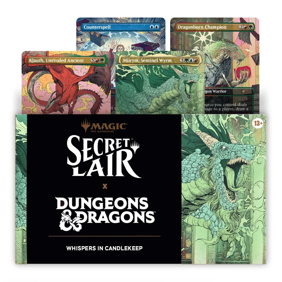 Secret Lair Drop Series: Roll for Initiative Superdrop: Secret Lair x Dungeons & Dragons: Whispers in Candlekeep