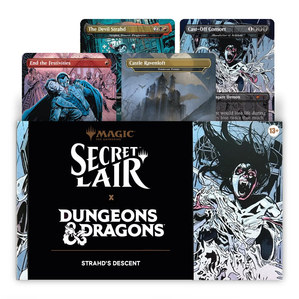 Secret Lair Drop Series: Roll for Initiative Superdrop: Secret Lair x Dungeons & Dragons: Strahd's Descent