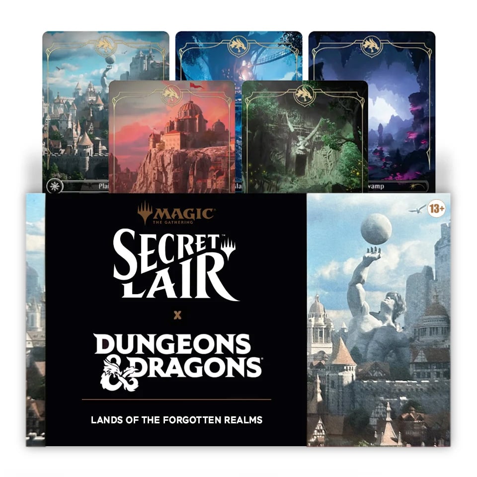 Secret Lair Drop Series: Roll for Initiative Superdrop: Secret Lair x Dungeons & Dragons: Lands of the Forgotten Realms