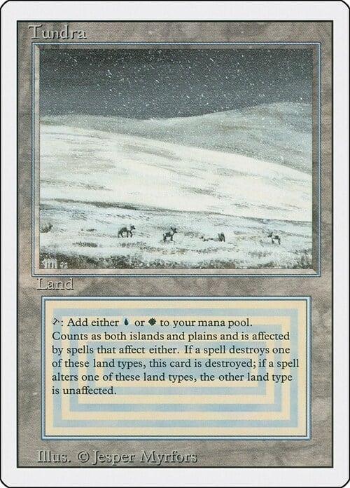 Tundra Card Front