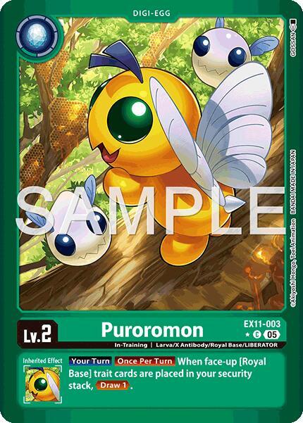Puroromon Frente