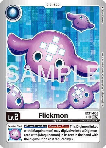 Flickmon Card Front