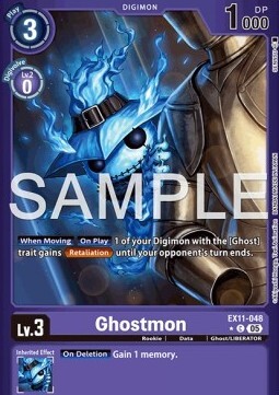 Ghostmon Card Front
