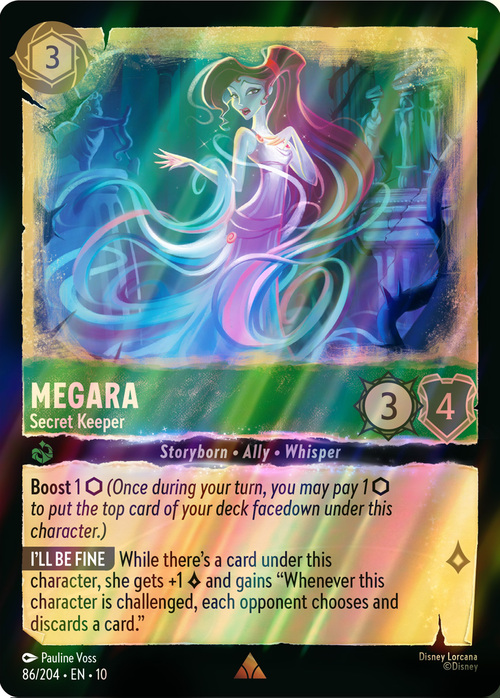Megara - Secret Keeper Frente