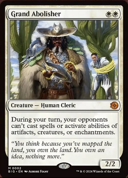 Grande Abolitore Card Front