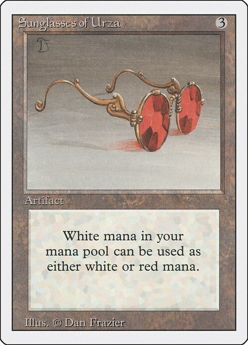 Sunglasses of Urza Card Front