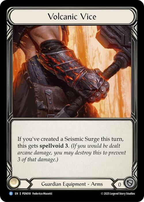 Volcanic Vice Card Front