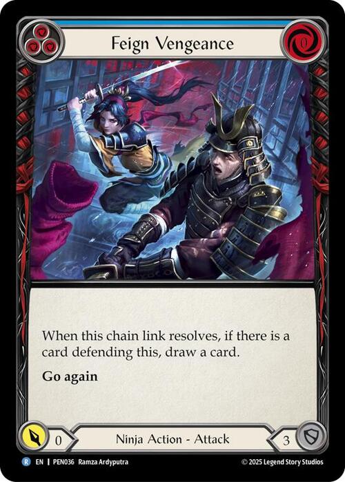 Feign Vengeance Card Front