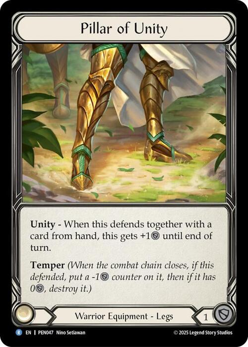 Pillar of Unity Card Front