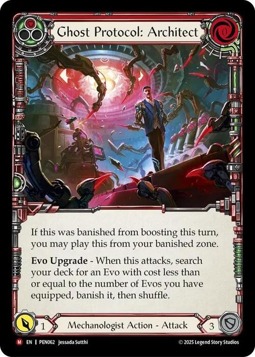 Ghost Protocol: Architect Card Front