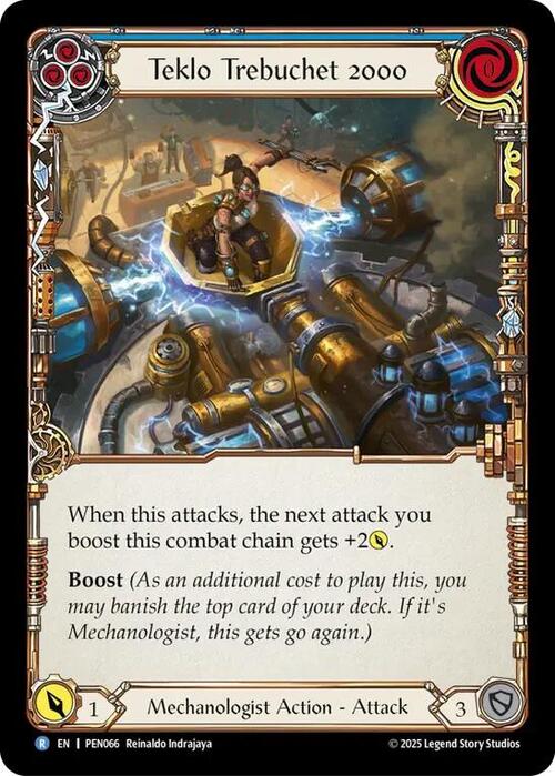 Teklo Trebuchet 2000 Card Front