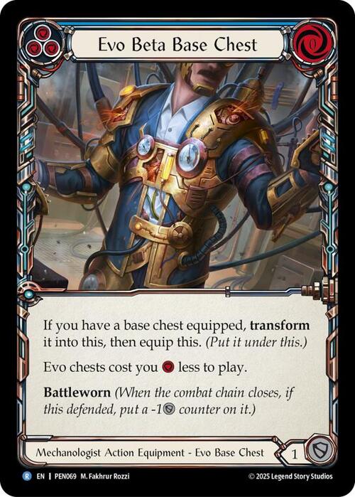 Evo Beta Base Chest Card Front