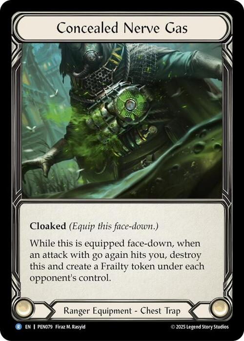 Concealed Nerve Gas Card Front