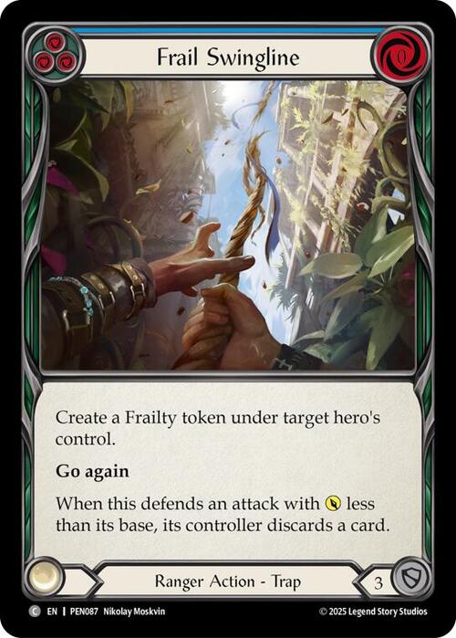 Frail Swingline Card Front