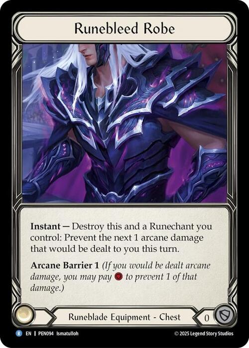 Runebleed Robe Card Front