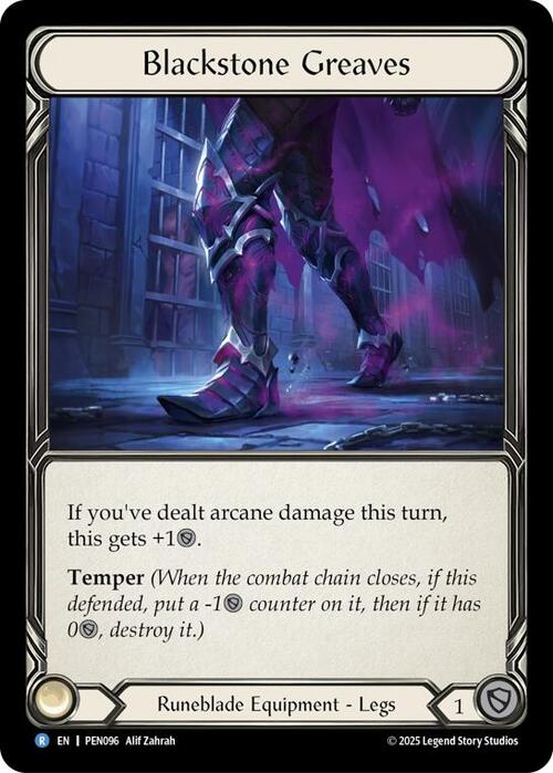 Blackstone Greaves Card Front