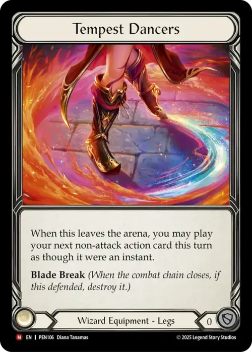 Tempest Dancers Card Front