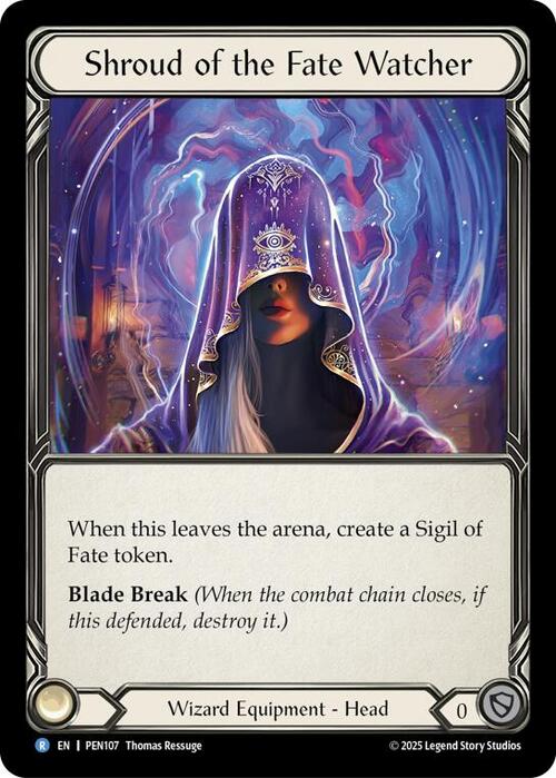 Shroud Of The Fate Watcher Card Front