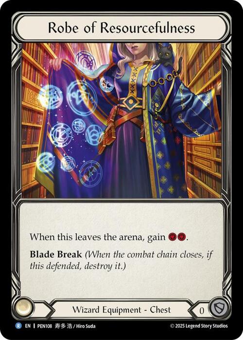 Robe Of Resourcefulness Card Front