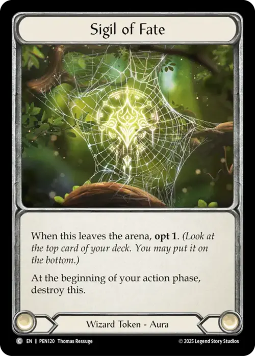 Sigil of Fate Frente