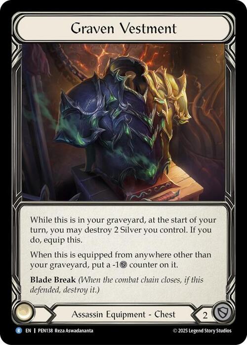 Graven Vestment Frente