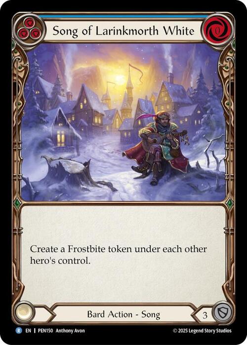 Song of Larinkmorth White Frente