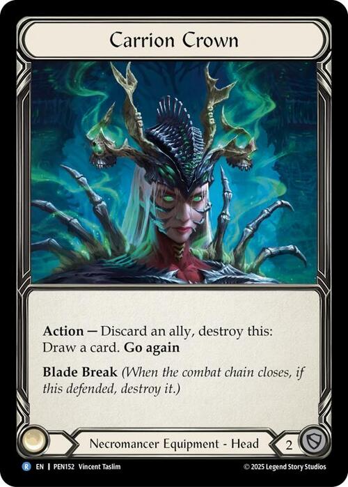 Carrion Crown Card Front