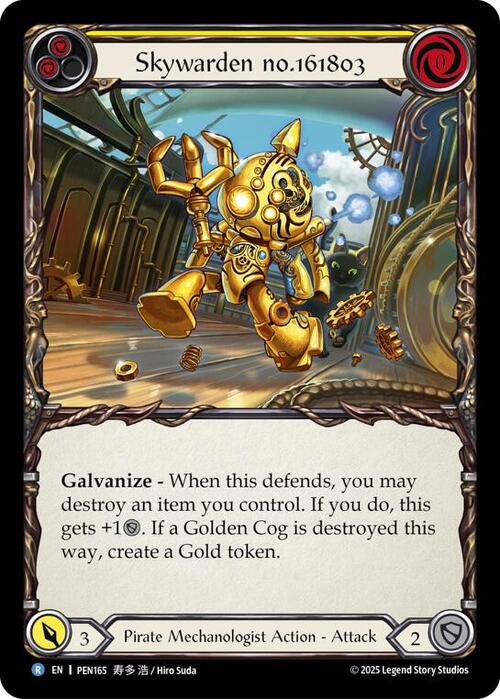 Skywarden no.161803 Card Front