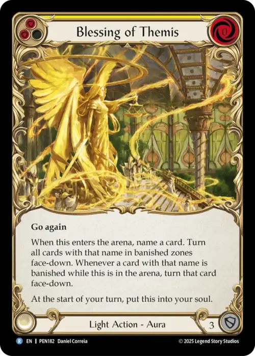 Blessing of Themis Card Front