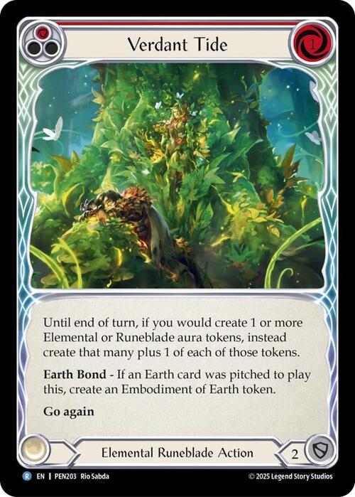 Verdant Tide Card Front