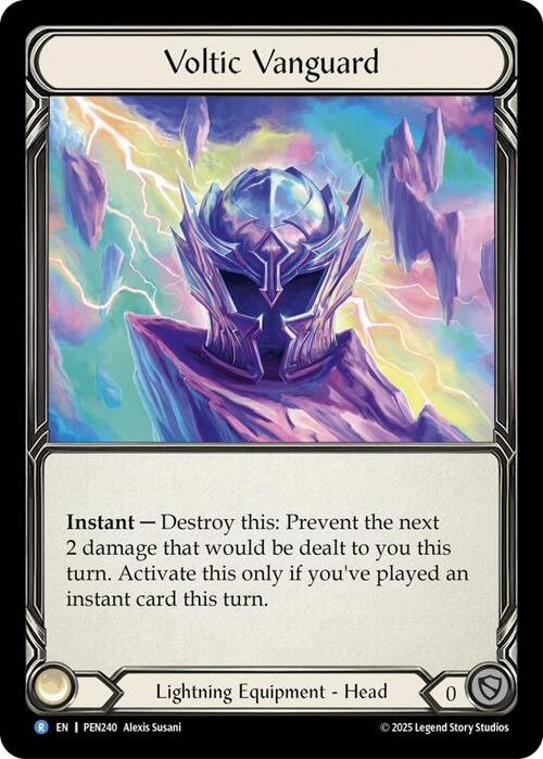 Voltic Vanguard Card Front