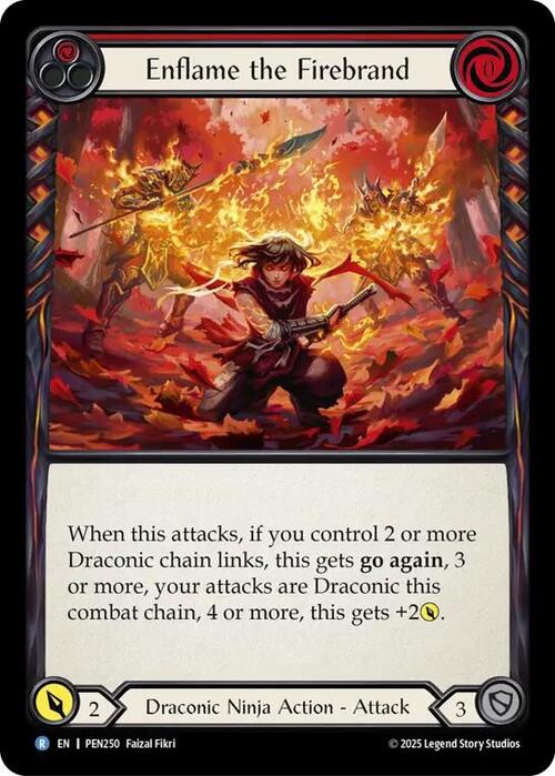 Enflame the Firebrand Card Front