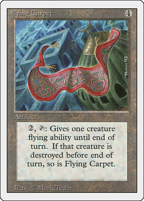 Flying Carpet Card Front