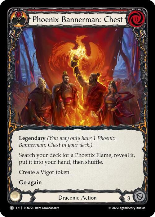 Phoenix Bannerman: Chest Card Front