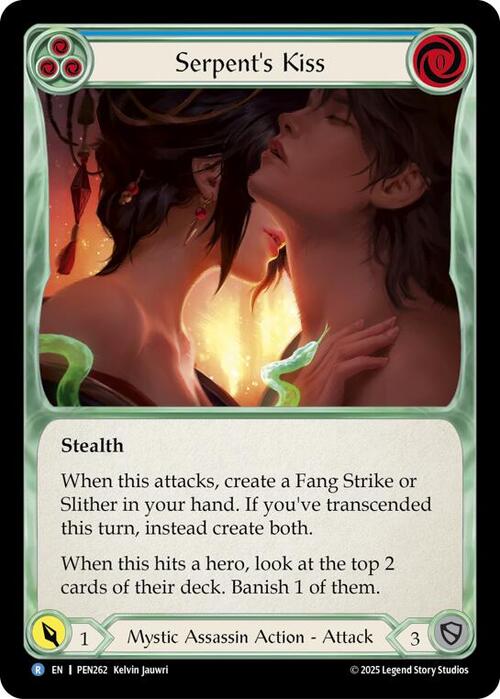 Serpent's Kiss Card Front