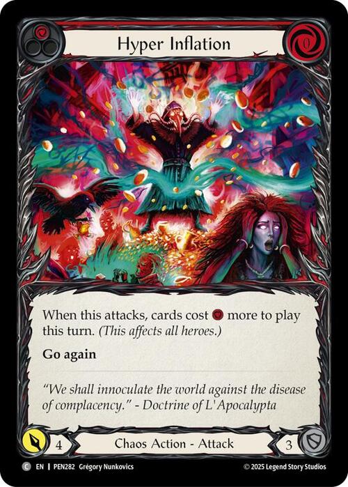 Hyper Inflation (Red) Frente