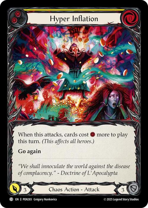 Hyper Inflation (Yellow) Frente