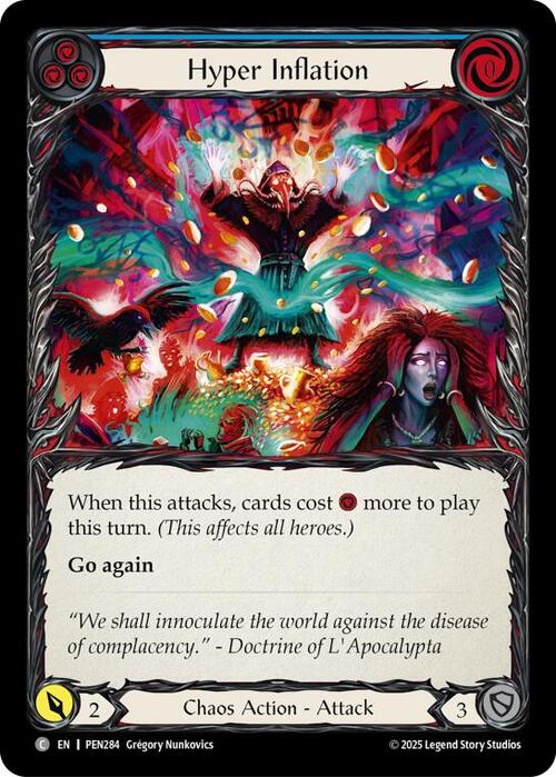 Hyper Inflation (Blue) Frente