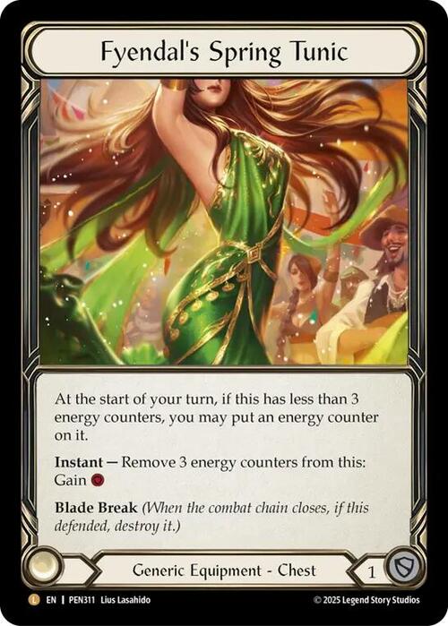 Túnica primaveral de Fyendal Frente