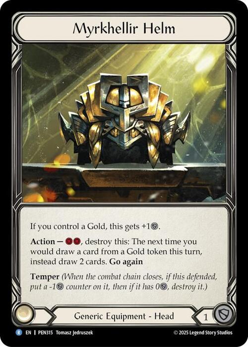 Myrkhellir Helm Frente