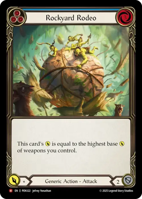 Rockyard Rodeo Frente