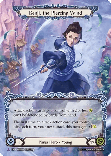 Benji, the Piercing Wind Frente