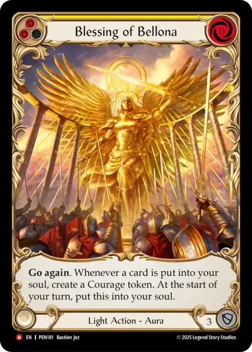 Blessing of Bellona Card Front